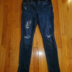 Express pull on Jean Leggings size 8